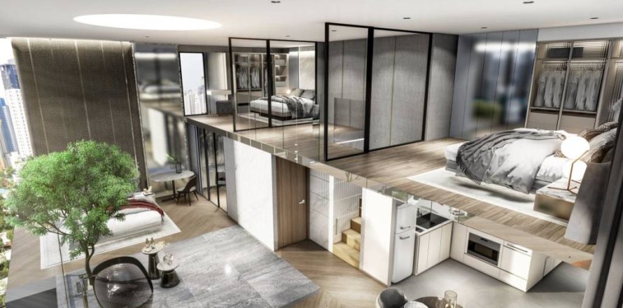 Condominio de 2 dormitorios en Bangkok, Tailandia № 146763