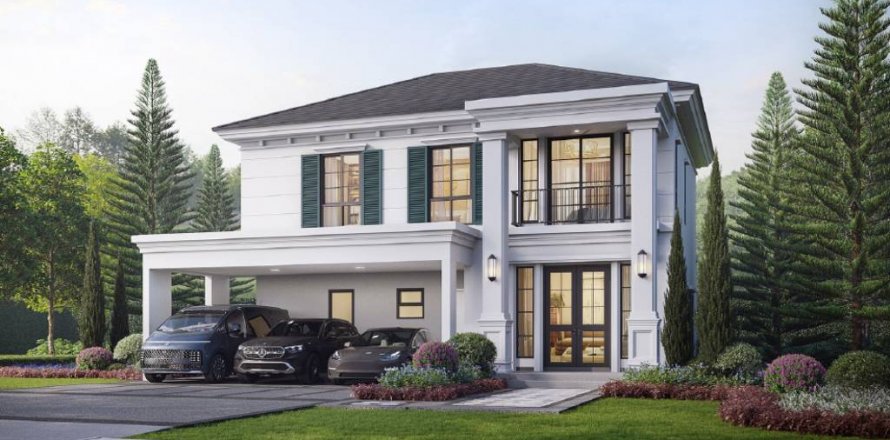 Casa de 4 dormitorios en Samut Prakan, Tailandia № 115685
