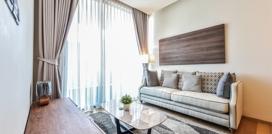Condo à Bangkok, Thaïlande, 1 chambre № 210187