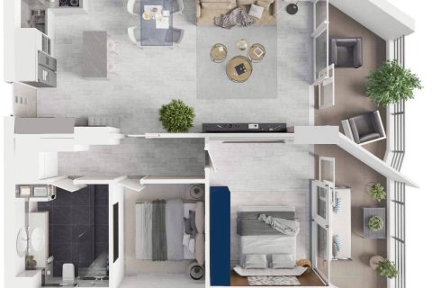 Condominio de 2 dormitorios en Pattaya, Tailandia № 172880 - foto 9