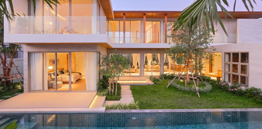 Chalet de 4 dormitorios en Bang Tao, Tailandia № 71753