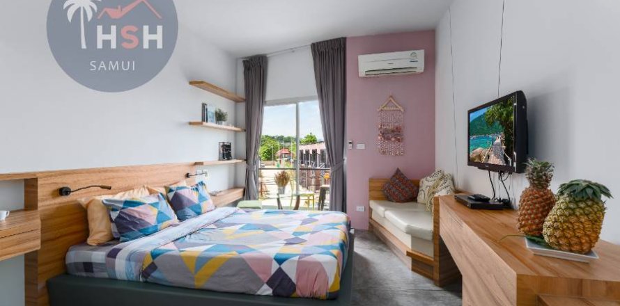 Estudio en el condominio en Ko Samui, Tailandia № 203716