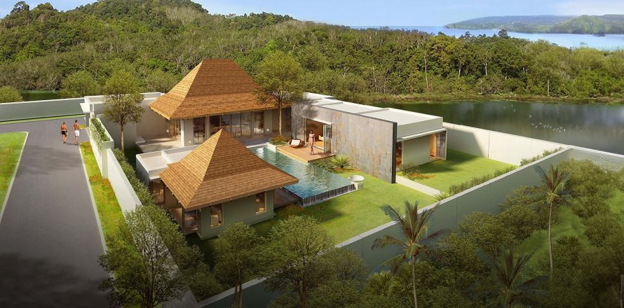 Chalet de 4 dormitorios en Phuket, Tailandia № 165607