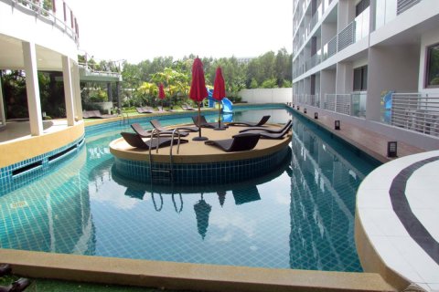 Studio dans le Condo sur Jomtien Beach, Pattaya, Thaïlande  № 204099
