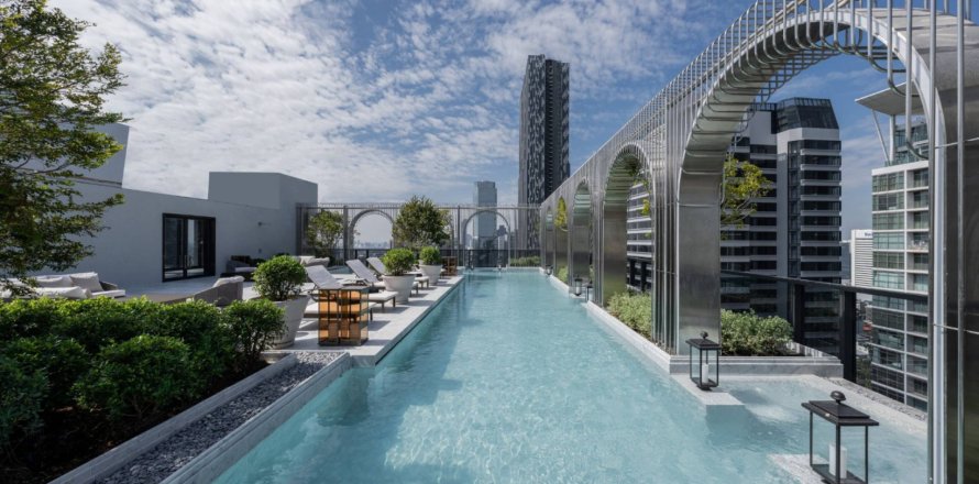 Condominio de 4 dormitorios en Bangkok, Tailandia № 180566