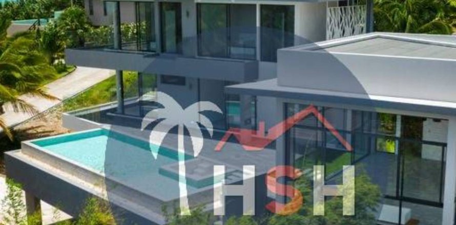 Villa à Ko Samui, Thaïlande 4 chambres № 180070