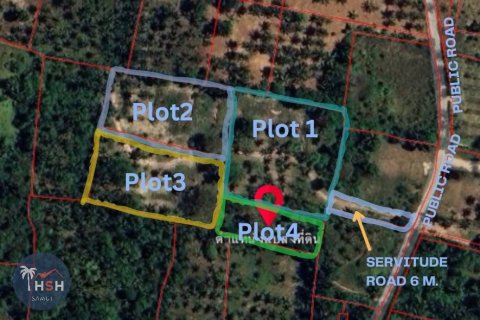 Land in Ko Samui, Thailand 14400 sq.m. № 180072 - photo 2