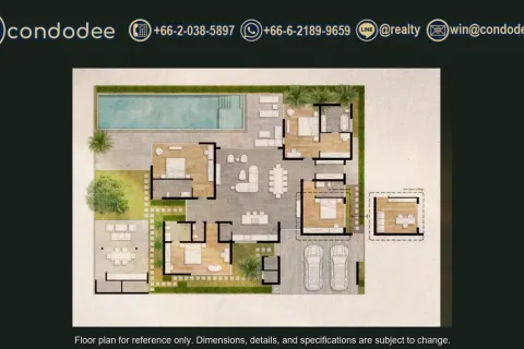House in Bangkok, Thailand 4 bedrooms № 233151 - photo 7