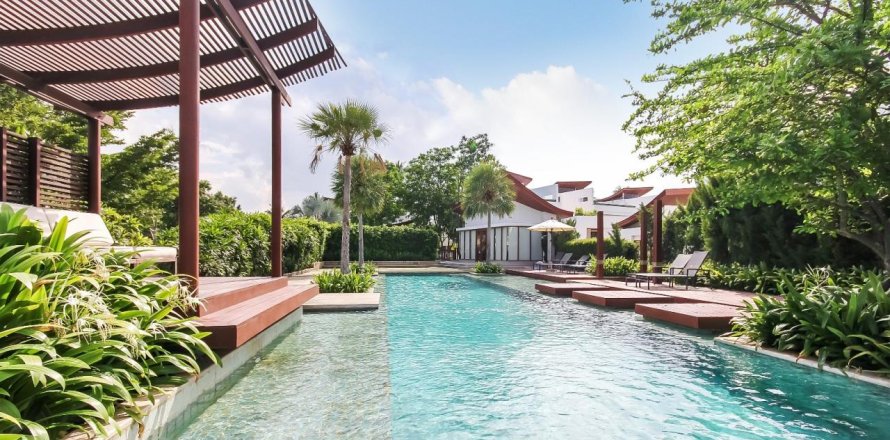 Chalet de 3 dormitorios en Pran Buri, Tailandia № 168487