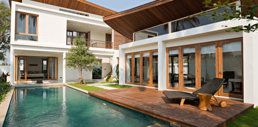 Chalet de 3 dormitorios en Pran Buri, Tailandia № 168485