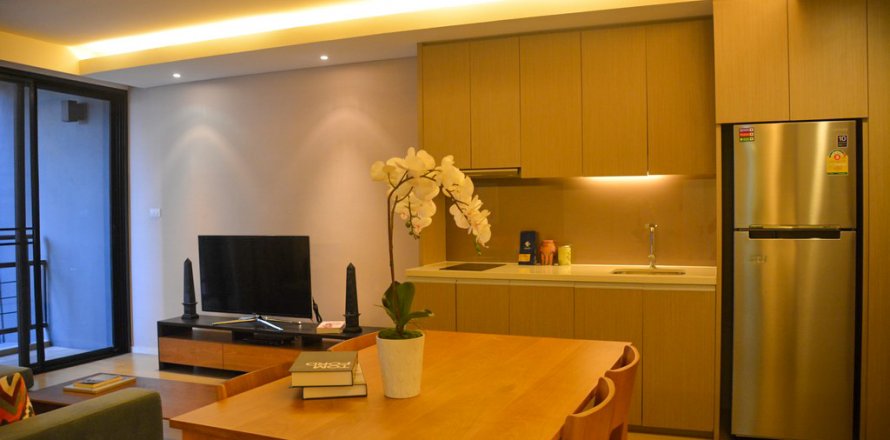 Condominio de 1 dormitorio en Bangkok, Tailandia № 66019