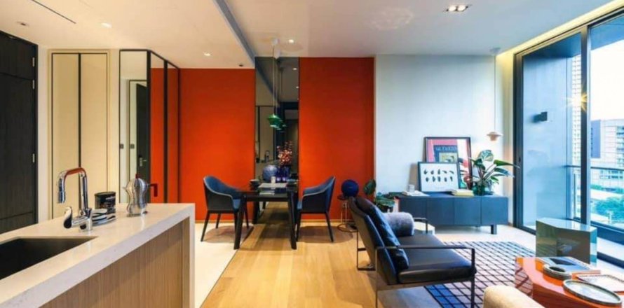 Estudio en el condominio en Bangkok, Tailandia № 180382