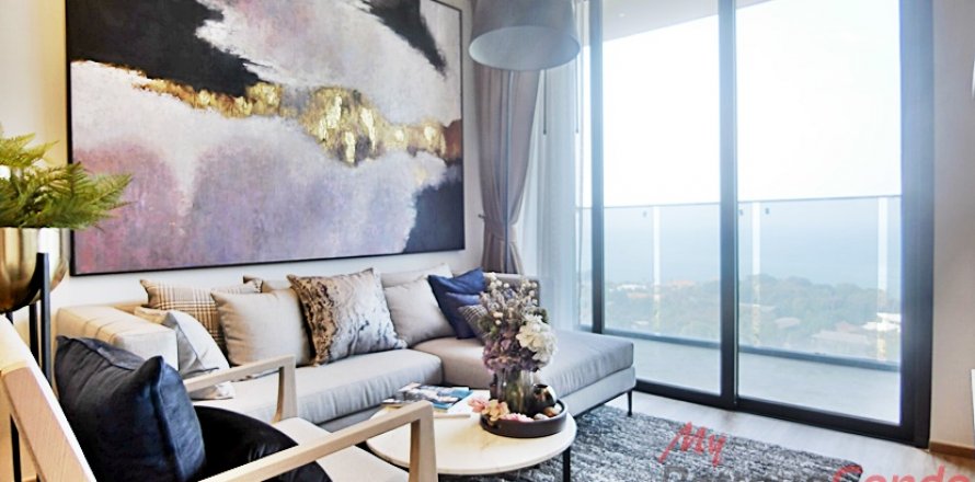 Condo à Bang Lamung, Thaïlande, 2 chambres  № 32455