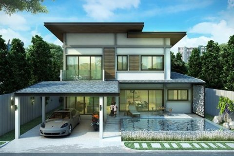 Casa de 4 dormitorios en Pattaya, Tailandia № 63371