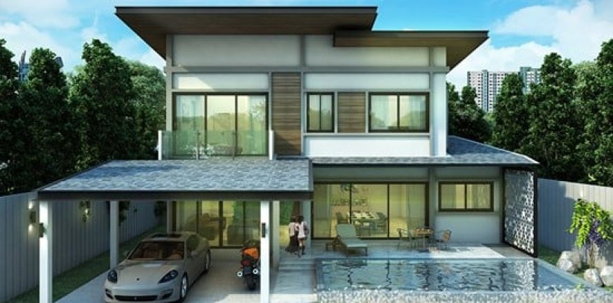 Casa de 4 dormitorios en Pattaya, Tailandia № 63371