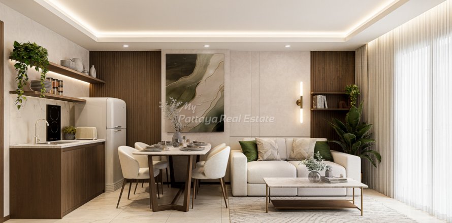Condominio de 1 dormitorio en Pattaya, Tailandia № 205081
