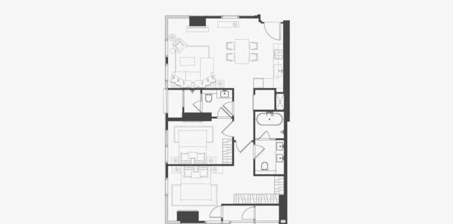 Sobre plano The Residences 38 en Khlong Toei, Bangkok, Tailandia № 133140 - foto 1
