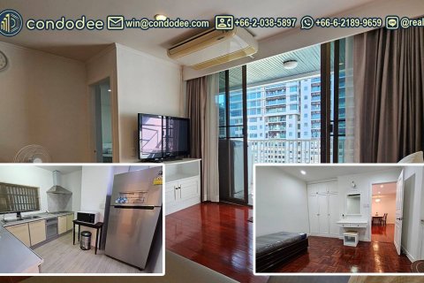 Condo in Watthana, Bangkok, Thailand, 2 bedrooms  № 201195