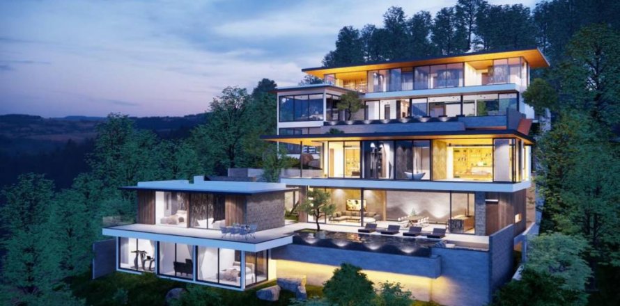 Chalet de 4 dormitorios en Surat Thani, Tailandia № 117217