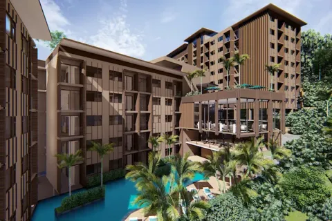 Estudio en el condominio en Phuket, Tailandia en Proud Residence by Wyndham  № 3415