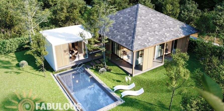 Villa auf Nai Yang, Thailand 3 Schlafzimmer № 179419