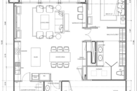 Condominio de 2 dormitorios en Pathum Wan, Bangkok, Tailandia № 205303 - foto 2