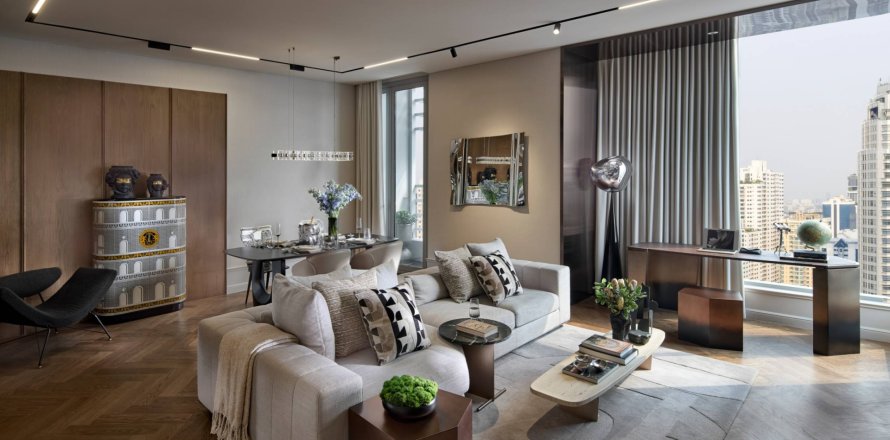 Condominio de 3 dormitorios en Bangkok, Tailandia № 180628