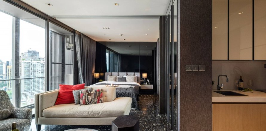 Estudio en el condominio en Bangkok, Tailandia № 180625