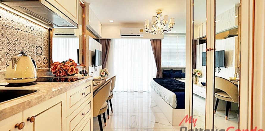 Estudio en el condominio en Bang Lamung, Tailandia № 205252