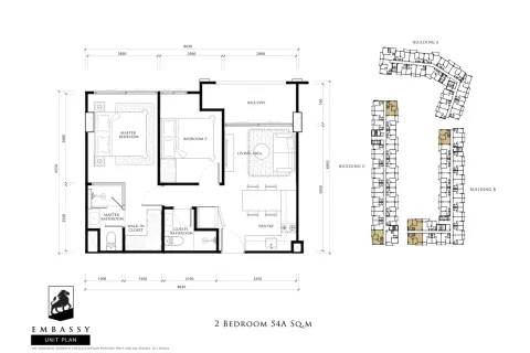 Apartamento de 2 dormitorios en Pattaya, Tailandia № 167120 - foto 14