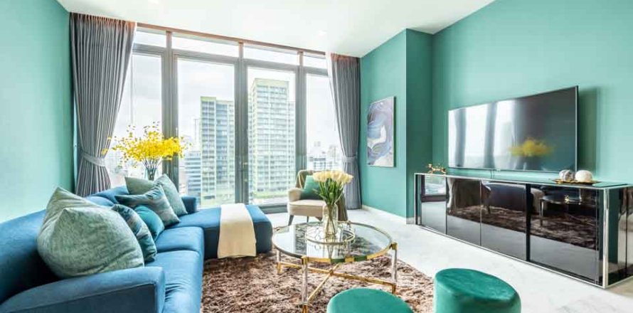 Condominio de 2 dormitorios en Bangkok, Tailandia № 214253
