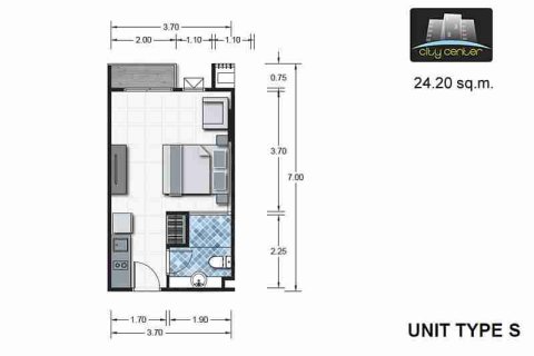 Estudio en el condominio en Pattaya, Tailandia № 208921 - foto 7