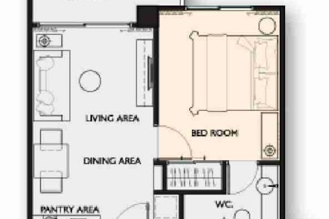 Condominio de 1 dormitorio en Pattaya, Tailandia № 208916 - foto 6