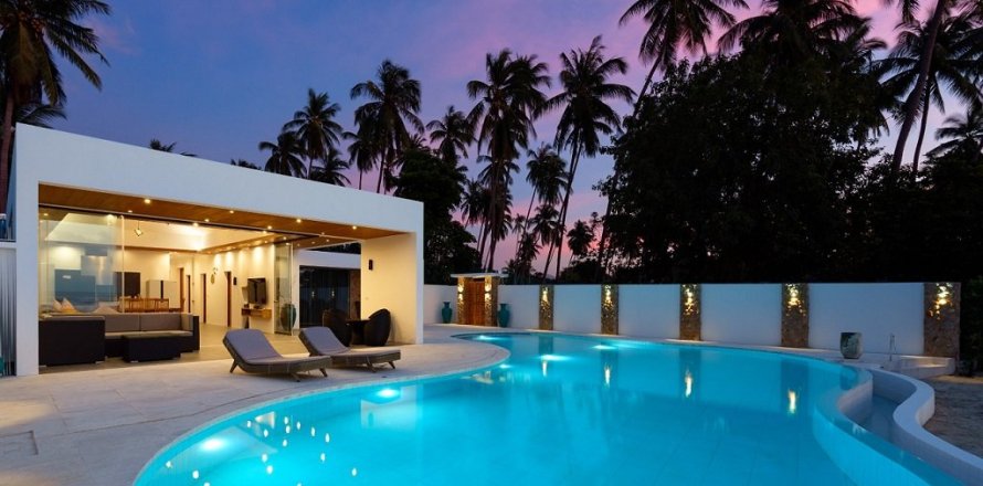 Villa à Ko Samui, Thaïlande 3 chambres № 180188