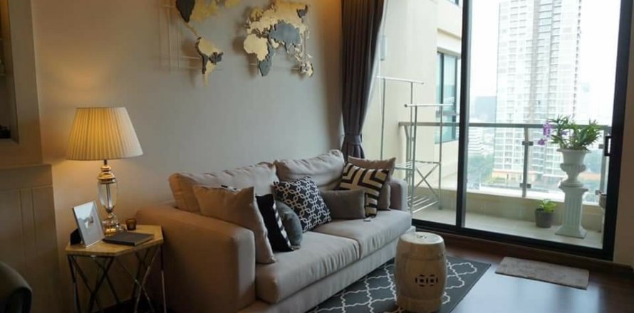 Condominio de 1 dormitorio en Sathon, Bangkok, Tailandia № 134081