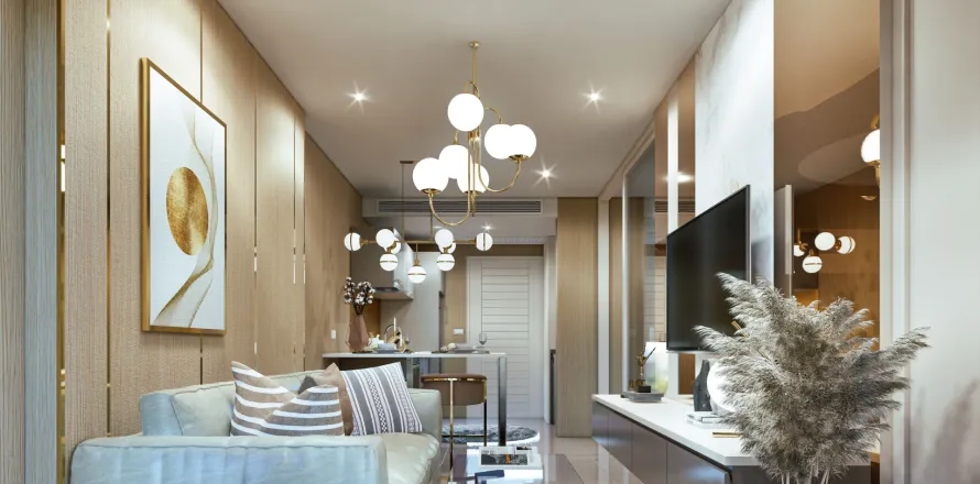 Estudio en el condominio en Kathu, Tailandia № 163372