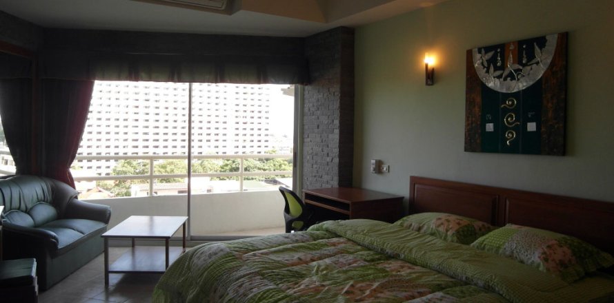 Estudio en el condominio en Jomtien Beach, Pattaya, Tailandia № 204536