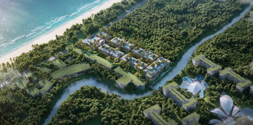 Condominio de 4 dormitorios en Bang Tao, Tailandia № 170300
