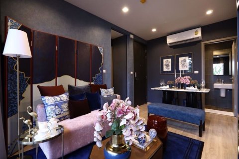 คอนโดมิเนียมในกรุงเทพฯ, ประเทศไทย, 2 ห้องนอน ใน The Base Garden Rama 9 № 111434