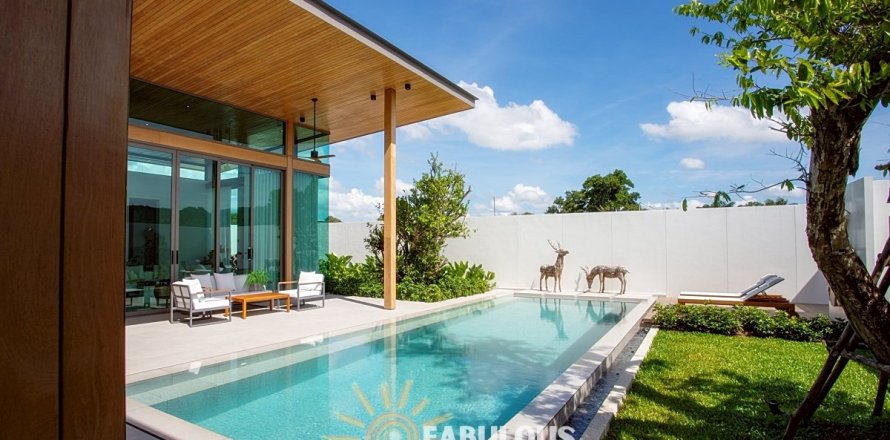 Chalet de 3 dormitorios en Bang Tao, Tailandia № 179677