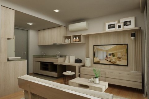 Studio in the Condo in Watthana, Bangkok, Thailand  № 138184