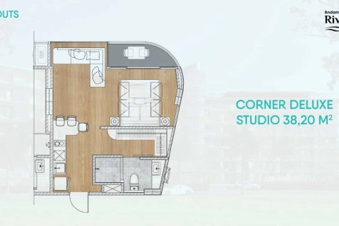 Condominio de 1 dormitorio en Bang Tao, Tailandia № 166833 - foto 21