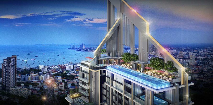 Eigentumswohnung in Pattaya, Thailand, 1 Schlafzimmer № 166839