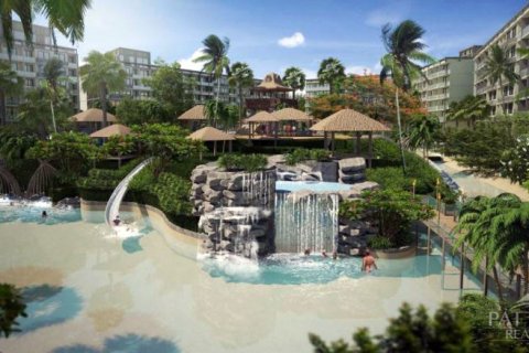 Condominio de 1 dormitorio en Jomtien Beach, Pattaya, Tailandia № 204417 - foto 2