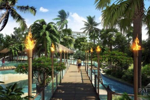 Eigentumswohnung auf Jomtien Beach, Pattaya, Thailand, 1 Schlafzimmer  № 204417