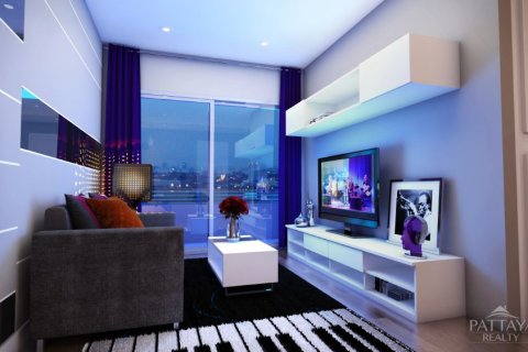 Estudio en el condominio en Pattaya, Tailandia № 204418
