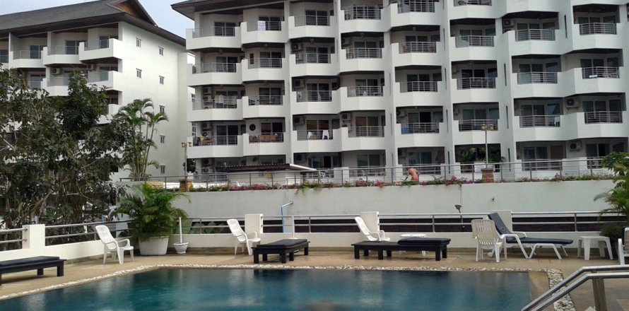 Estudio en el condominio en Jomtien Beach, Pattaya, Tailandia № 204416
