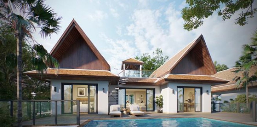 Chalet de 4 dormitorios en Layan Beach, Tailandia № 203316