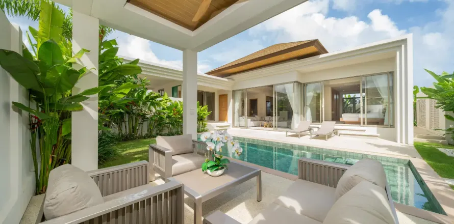 Chalet de 3 dormitorios en Phuket, Tailandia № 190785
