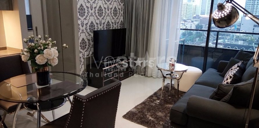 Condominio de 1 dormitorio en Bangkok, Tailandia № 67045